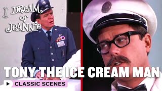 Tony Poses As An Ice Cream Man | I Dream Of Jeannie