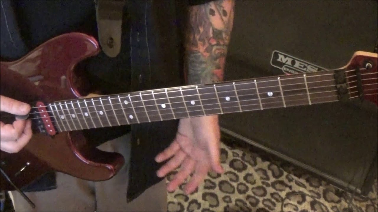 Bloodgood Lamb Of God Guitar Lesson +Guitar Solo + Tabs YouTube