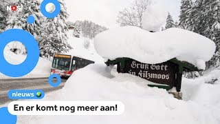 Weer een meter sneeuw in Oostenrijk en Duitsland screenshot 5