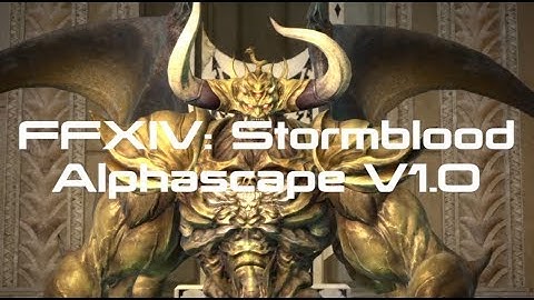 FFXIV: Alphascape Walkthrough part 1 (V1.0)