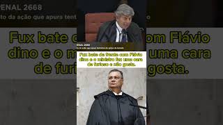 Flávio dino ficou furioso quando FUX  cancelou a prisão de Bolsonaro!! ASSISTA AGORA ! #shorts