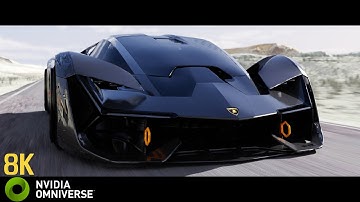 NVIDIA Omniverse Path Tracing Car Animation