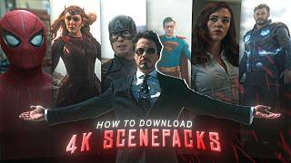 How to download 4K High Quality Scenepacks for edits! 👀🔥