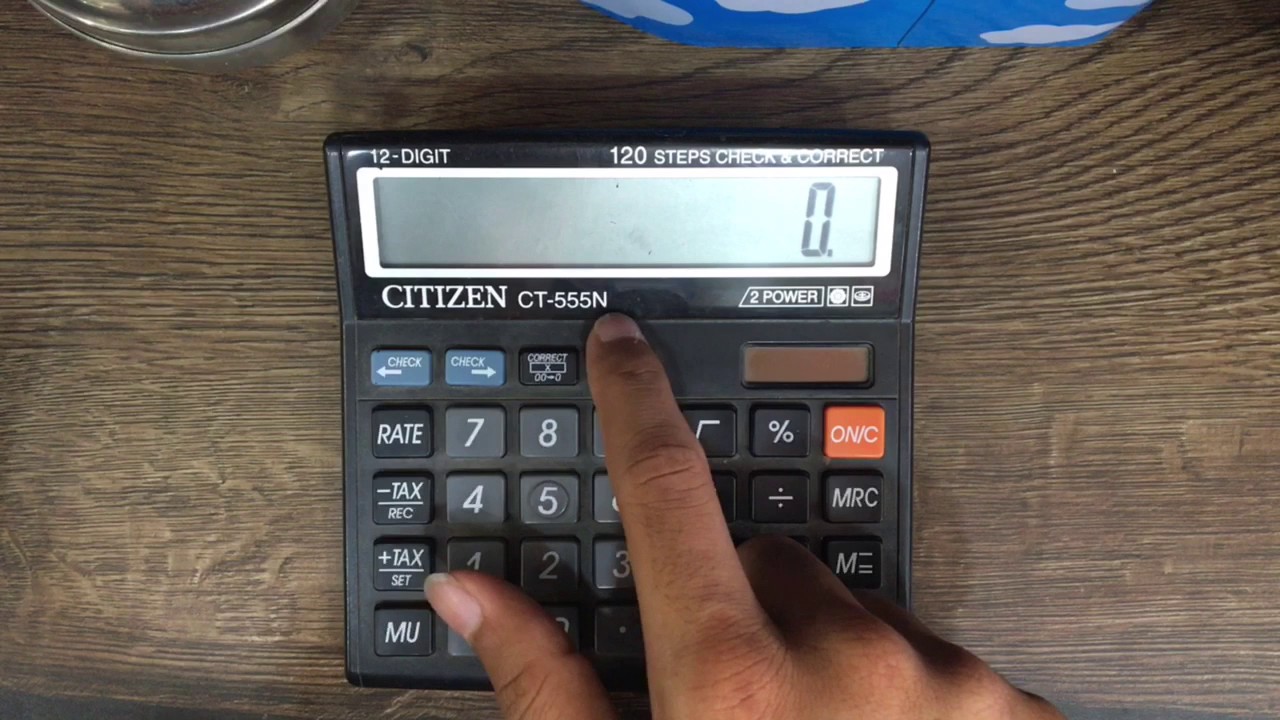 gst casio calculator