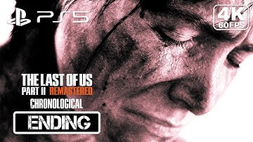 The Last Of Us Part 2 Remastered Ending Gameplay [PS5 4K60FPS] - No Commentary