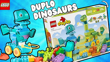 LEGO DUPLO Ep 51: Dinosaurs on Wheels 10451 (unboxing & building)