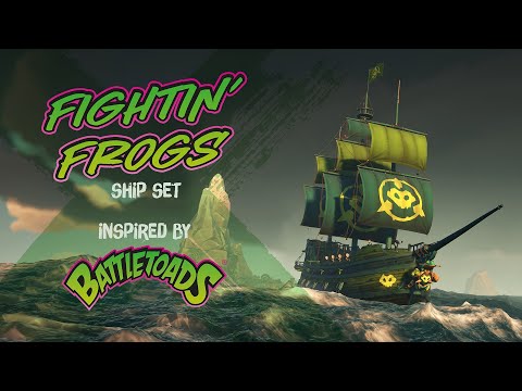 Fightin' Frogs Ship Set Reveal Trailer - Official Sea of Thieves