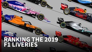 Ranking the liveries of the 2019 F1 cars