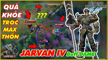 LMHT TỐC CHIẾN | JARVAN IV Được Buff Quá Khỏe - Trọc Liên Tục TEAM Bạn Ra Bã - Cách Mình Đi Rừng