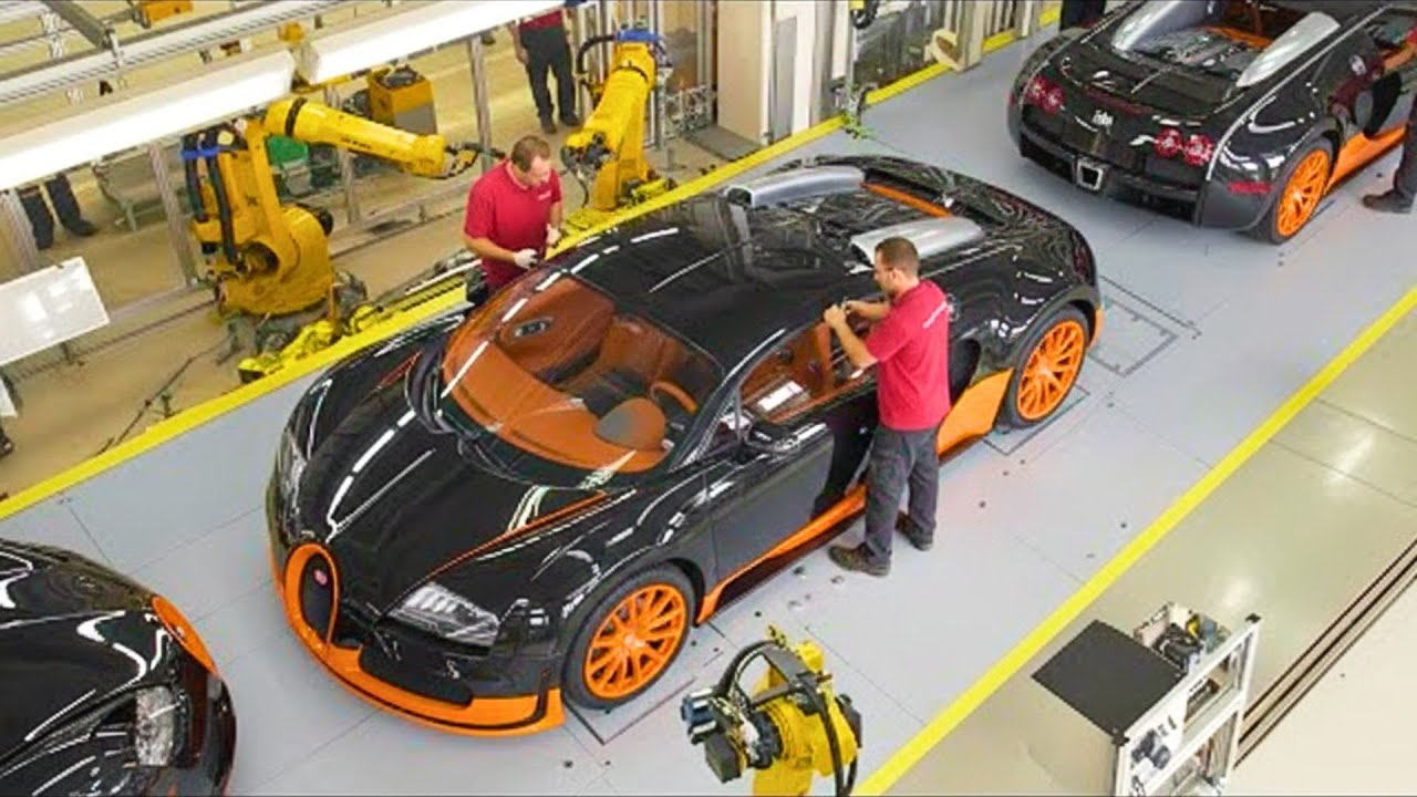 How Bugatti Veyron 16.4 Super Sport Is Built – Inside the Hypercar ...