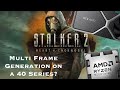DLSS Multi Frame Generation on a 40 Series - Stalker 2 Heart or Chornobyl