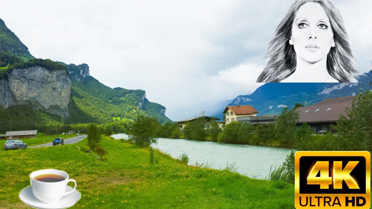 فيروزيات الصباح مع جمال الطبيعة في سويسرا/ فيروز /fayrouz/ قهوة الصباح اجمل ما غنت فيروز