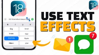 How To Use Text Effects On iPhone