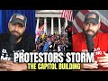 Protestors Storm The Capitol Building