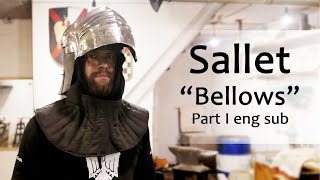 Sallet "Bellows". The excellence of the European armor