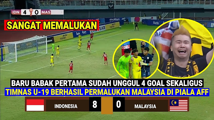 🔴 DIPERMALUKAN SANGAT SADIS!! Timnas Indonesia Berhasil MENGGORENG MALAYSIA Tampa Ampun di Piala AFF