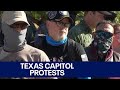 Protesters converge on Texas Capitol as Legislative Session begins