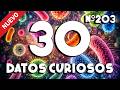 30 DATOS CURIOSOS y COSAS QUE NO SABÍAS ⏰😲 668 #curiomaníatv