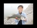 釣り　ヒットシーン（小学生３年生）