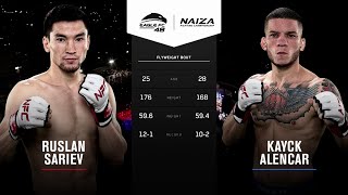 NAIZA 41 x EAGLE FC 48: KAYCK ALENCAR vs RUSLAN SARIEV