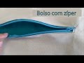 Como fazer bolso com zíper