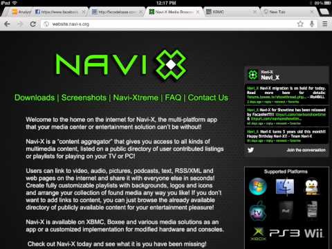 Come installare XBMC e Navi X sul tuo iPad
