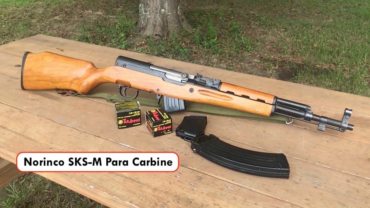 Shooting a Norinco SKS-M Para Carbine! 