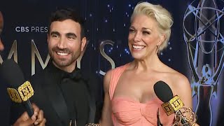 Watch Brett Goldstein CRASH Hannah Waddingham’s Emmys Interview