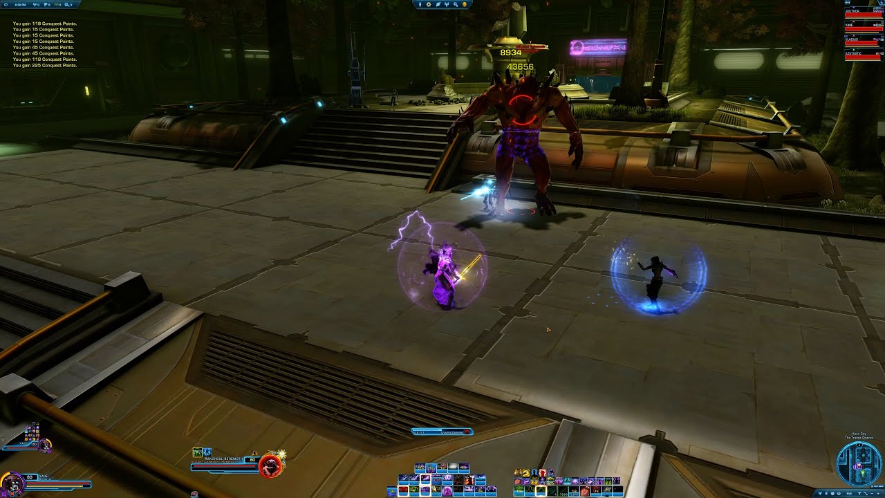 SWTOR Master Flashpoint: Kaon Under Siege | Level 80 Lightning Sorcerer