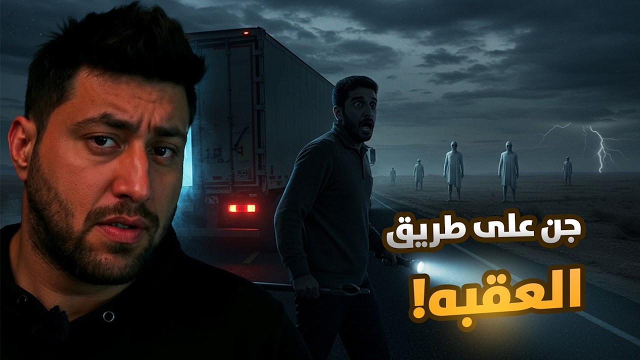 قصة طريق  الجن في السعوديه والأردن | السائق يروي لحظات مرعبة