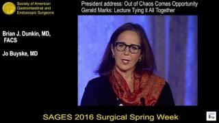Gerald Marks Lecture: Tying it All Together