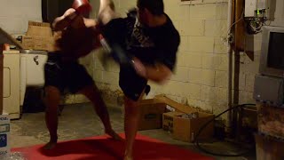 Kickboxing Sparring 10.18.13