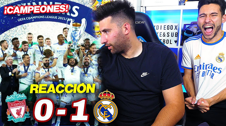 REACCIONES DE UN HINCHA Liverpool vs Real Madrid 0-1 *LA 14 YA ESTA AQUÍ*