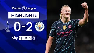 Haaland brace puts City on brink of title! 👀 | Spurs 0-2 Man City | Premier League Highlights