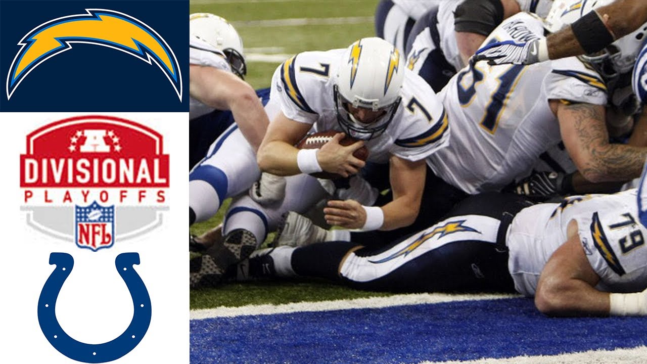 Chargers vs Colts 2007 AFC Divisional YouTube