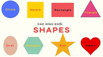 Bé học tiếng Anh hình khối cơ bản (Shapes) || Học tiếng Anh cơ bản || Epic