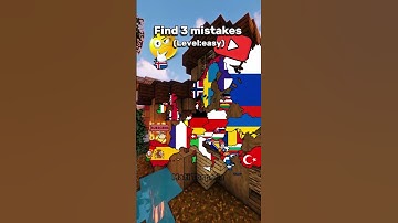 Try to find 3 mistakes 🔥 (level easy) #map #europe #shorts