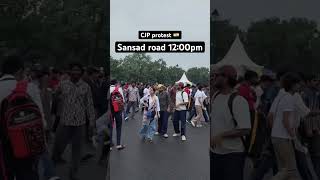 CJP protest sansad road 12:00pm🇮🇳………#jantarmantar #cockroachjantaparty