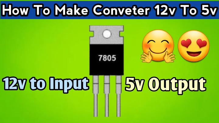 "12V to 5V in 2 Minutes! | Simple Voltage Step Down Circuit"