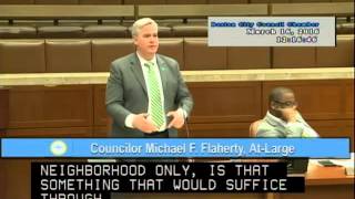 Boston City Council Meeting March 16, 2016