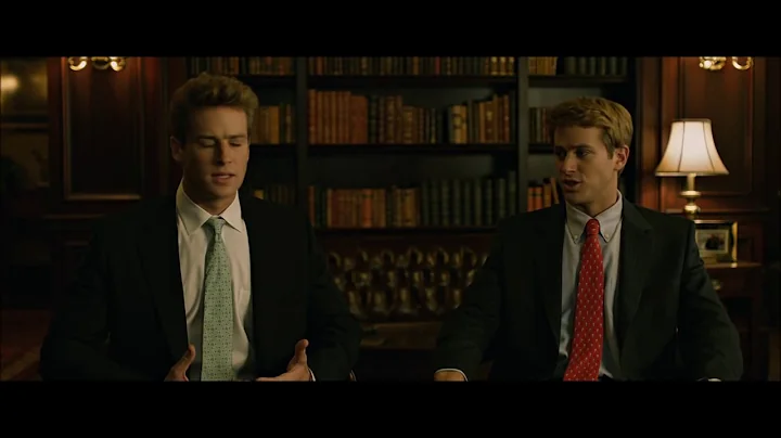 Larry Summers and the Winklevoss twins Scene from ...