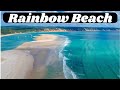 Rainbow beach travel guide  things to do  carlo sand blow coloured sands poona lake fraser is