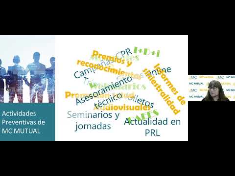 MC MUTUAL. Webinar Nuevo Portal de Prevención y Salud Laboral de MC MUTUAL