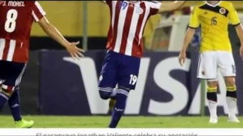 COLOMBIA HUMILLADA POR PARAGUAY 4 - 0