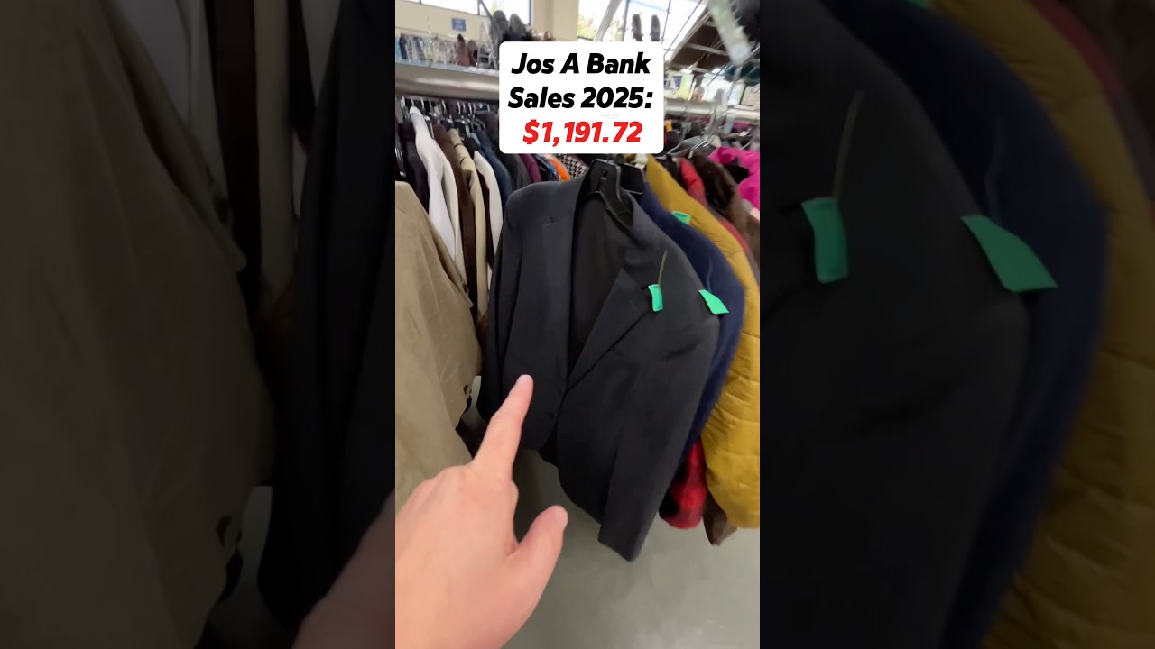 Находка за 7 долларов → 75 долларов продаж! (Некоторые вещи в Jos. A. Bank до сих пор продаются)