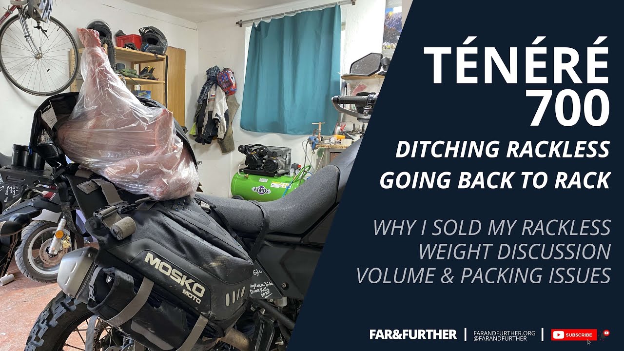 Yamaha Ténéré 700: Почему я отказываюсь от Mosko Moto Reckless 80 в пользу системы кофров?
