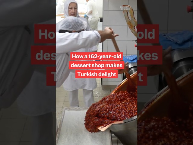 Here's how a 162-year-old #dessert shop makes #Turkishdelight. #HafizMustafa