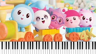 BabyRIKi Knock Knock Theme Song Sheet Music Medium Piano 4k Tutorial