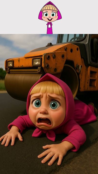 Masha and the Bear Sprunki OC - Masha Almost Got Crushed!