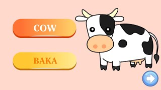 Animal Names in FILIPINO/Tagalog With ENGLISH translation